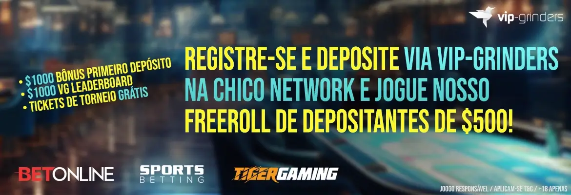 $500 Freeroll Depositantes Chico Network