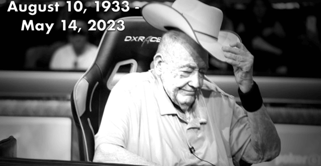 Faleceu Doyle Brunson, lenda do poker morre aos 89 anos