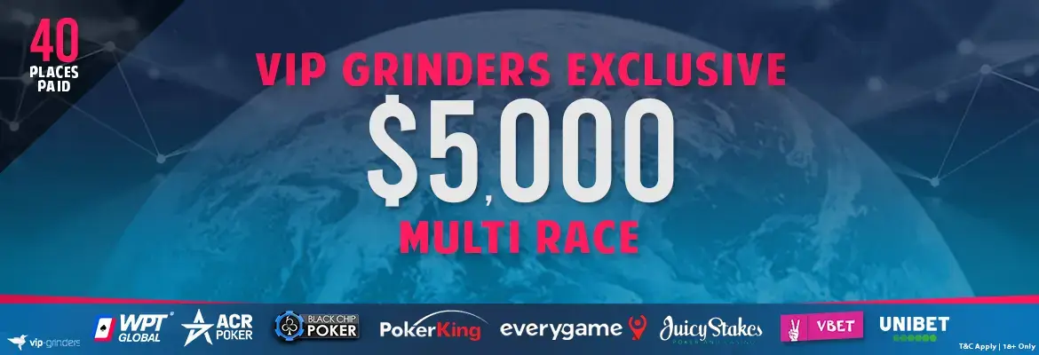 Exclusive $5,000 Multi Race