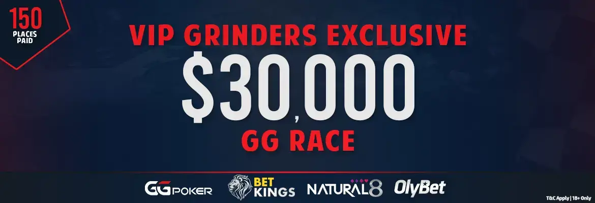 Exclusive $30,000 GG Race