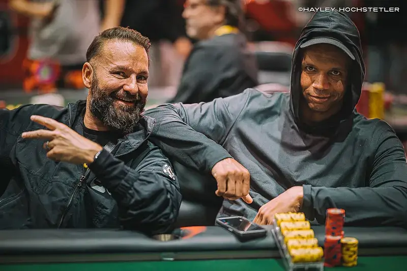 negreanu e phil ivey wsop 2024