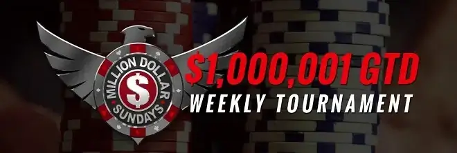 black chip poker million dollar sundays