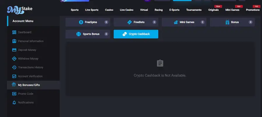 mystake-casino-crypto-cashback