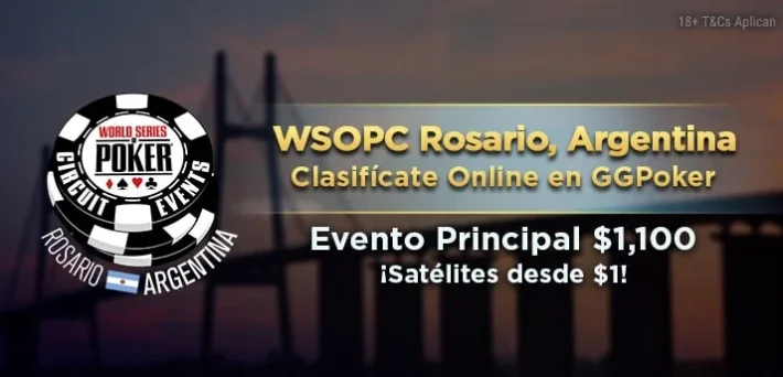 wsop rosario argentina ggpoker