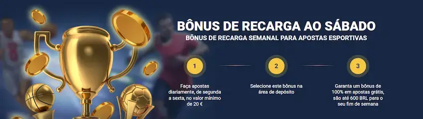 20bet bônus recarga apostas sábado