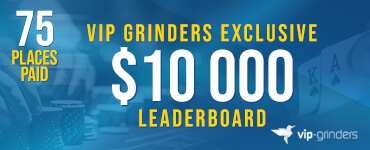 Leaderboard VIP-Grinders Exclusiva de $10,000