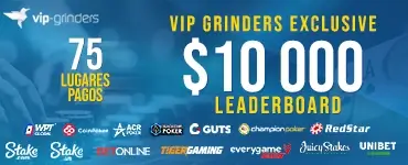 Leaderboard VIP-Grinders Exclusiva de $10,000