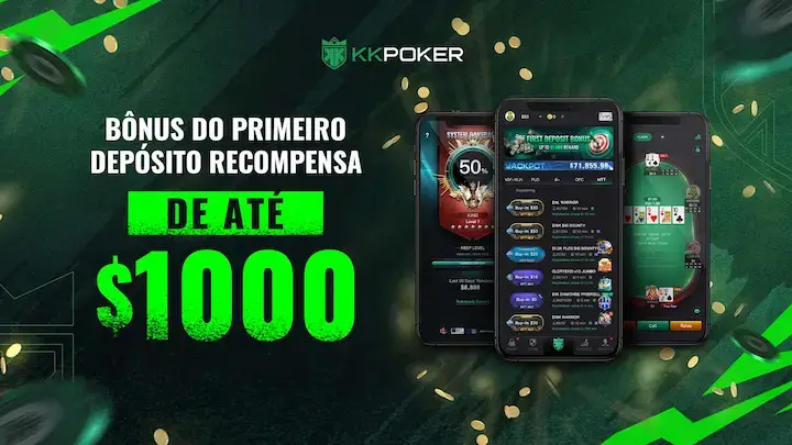 kkpoker bônus de boas-vindas