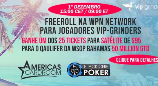 wsop bahamas brasil freeroll