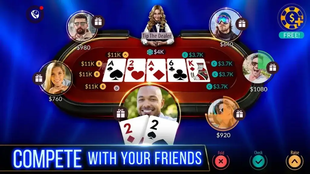 zynga poker app