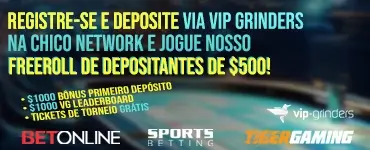 $500 Freeroll Depositantes Chico Network